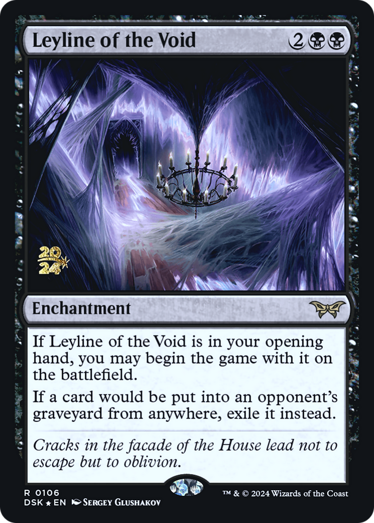 Leyline of the Void (0106) [Duskmourn: House of Horror Prerelease Promos] | Grognard Games