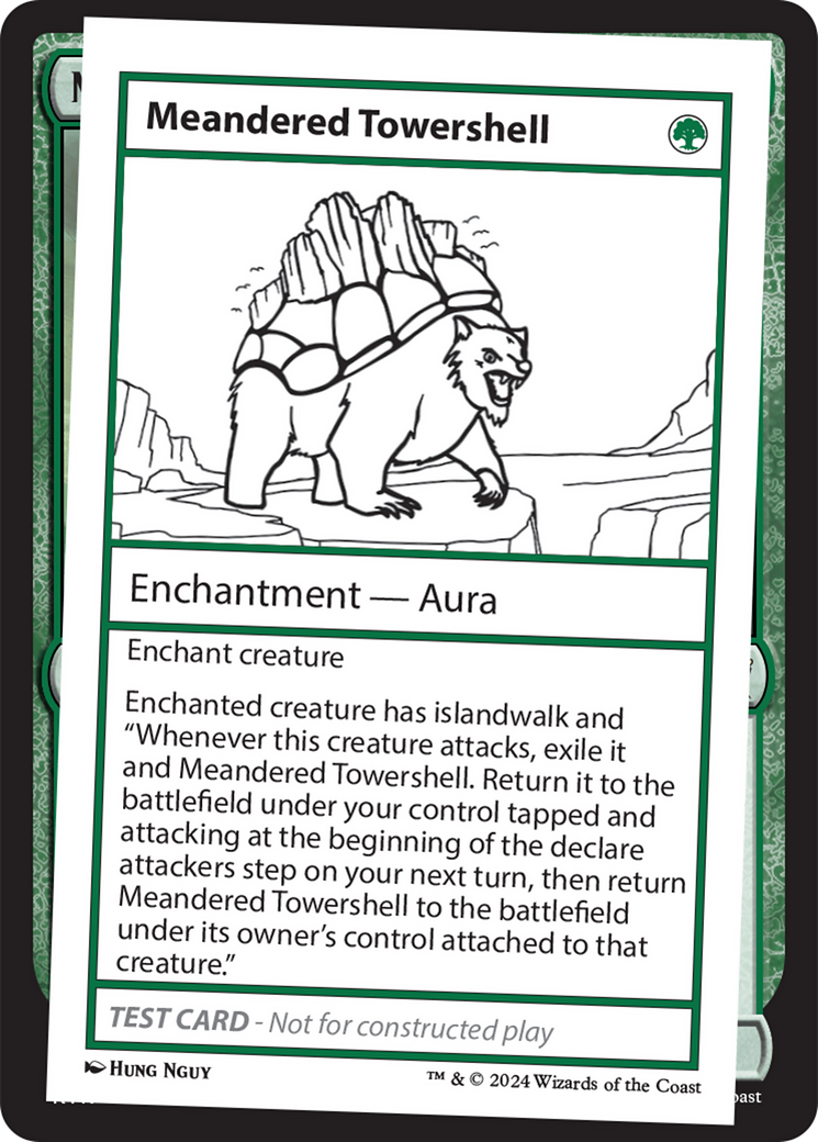 Meandered Towershell [Mystery Booster 2 Playtest Cards] | Grognard Games