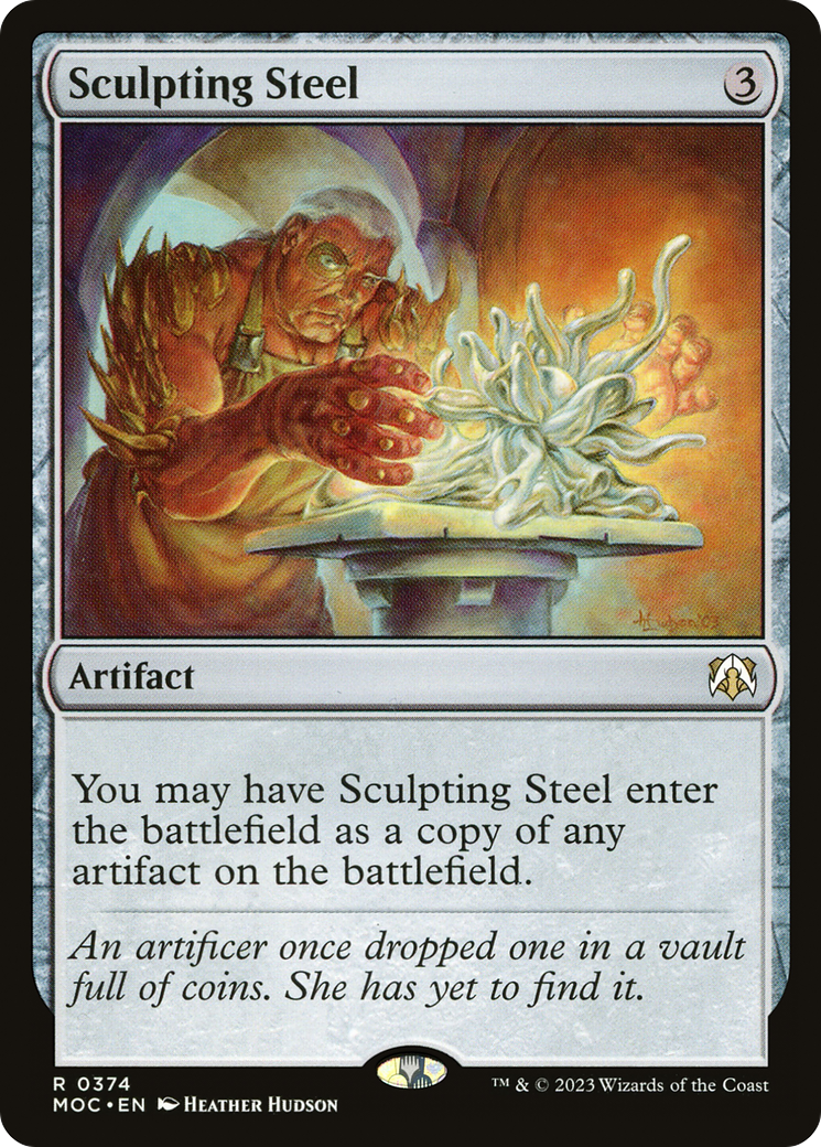 Sculpting Steel [March of the Machine Commander] | Grognard Games