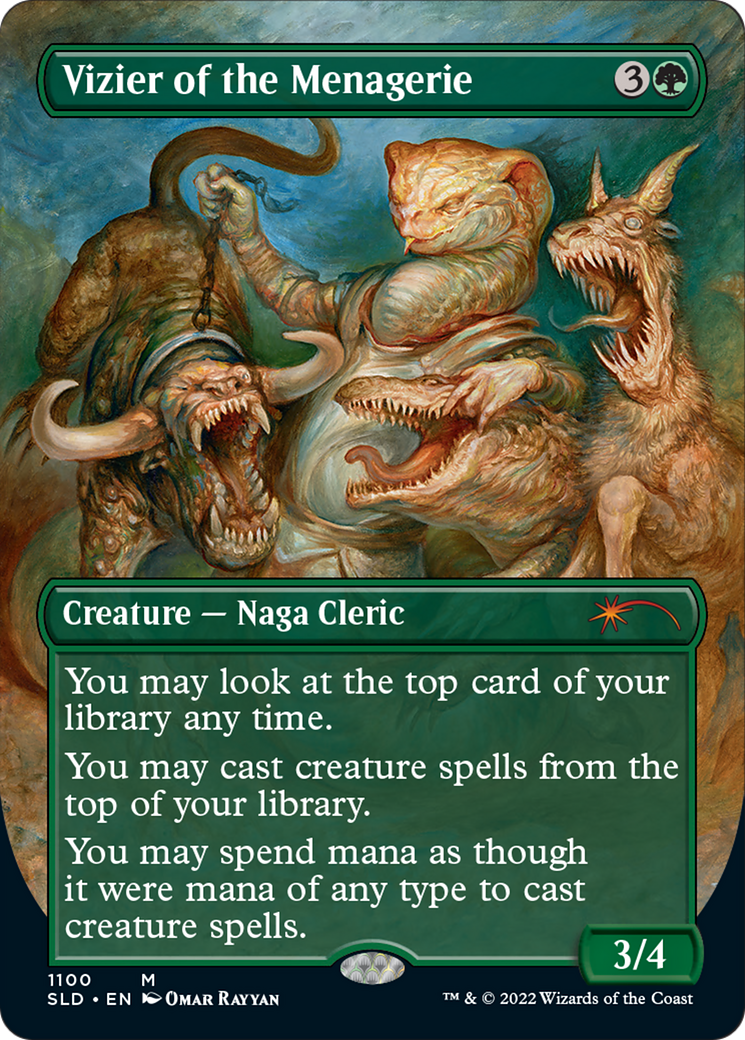 Vizier of the Menagerie (Borderless) [Secret Lair Drop Series] | Grognard Games