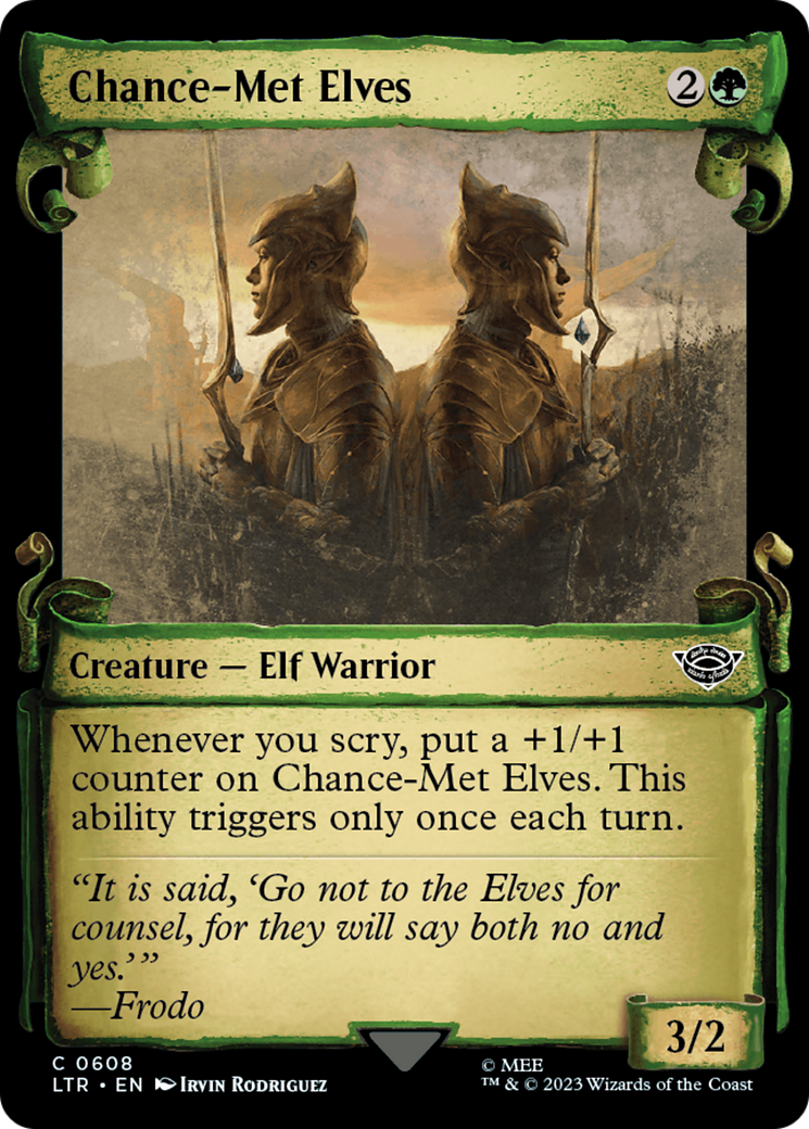 Chance-Met Elves [The Lord of the Rings: Tales of Middle-Earth Showcase Scrolls] | Grognard Games