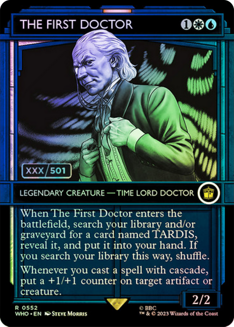 The First Doctor (Serial Numbered) [Doctor Who] | Grognard Games