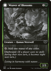 Weaver of Blossoms // Blossom-Clad Werewolf [Innistrad: Double Feature] | Grognard Games