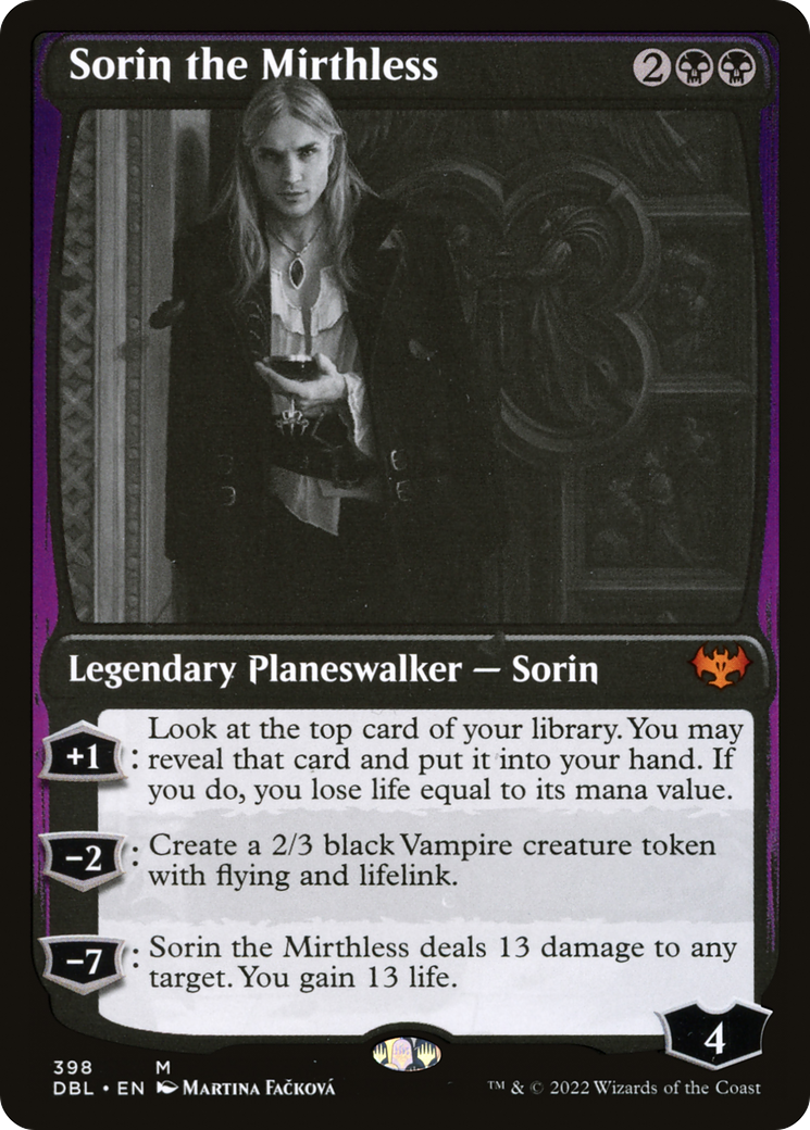 Sorin the Mirthless [Innistrad: Double Feature] | Grognard Games