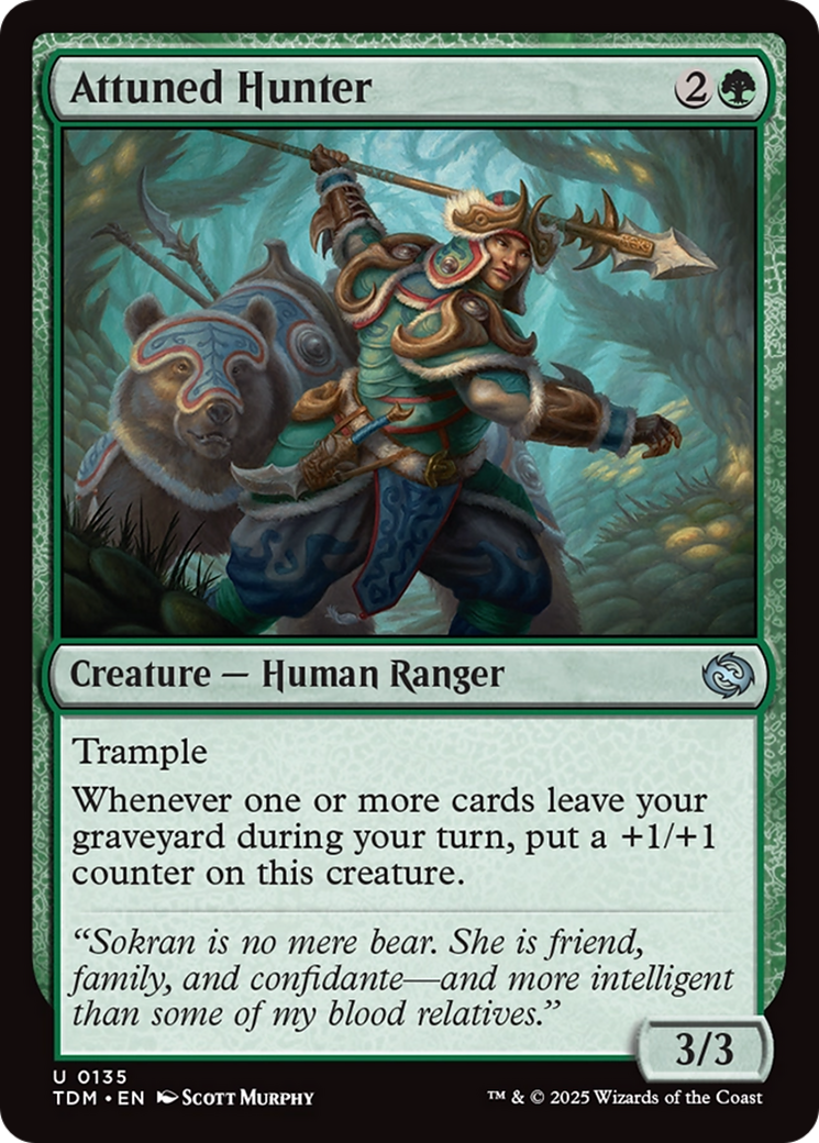 Attuned Hunter [Tarkir: Dragonstorm] | Grognard Games
