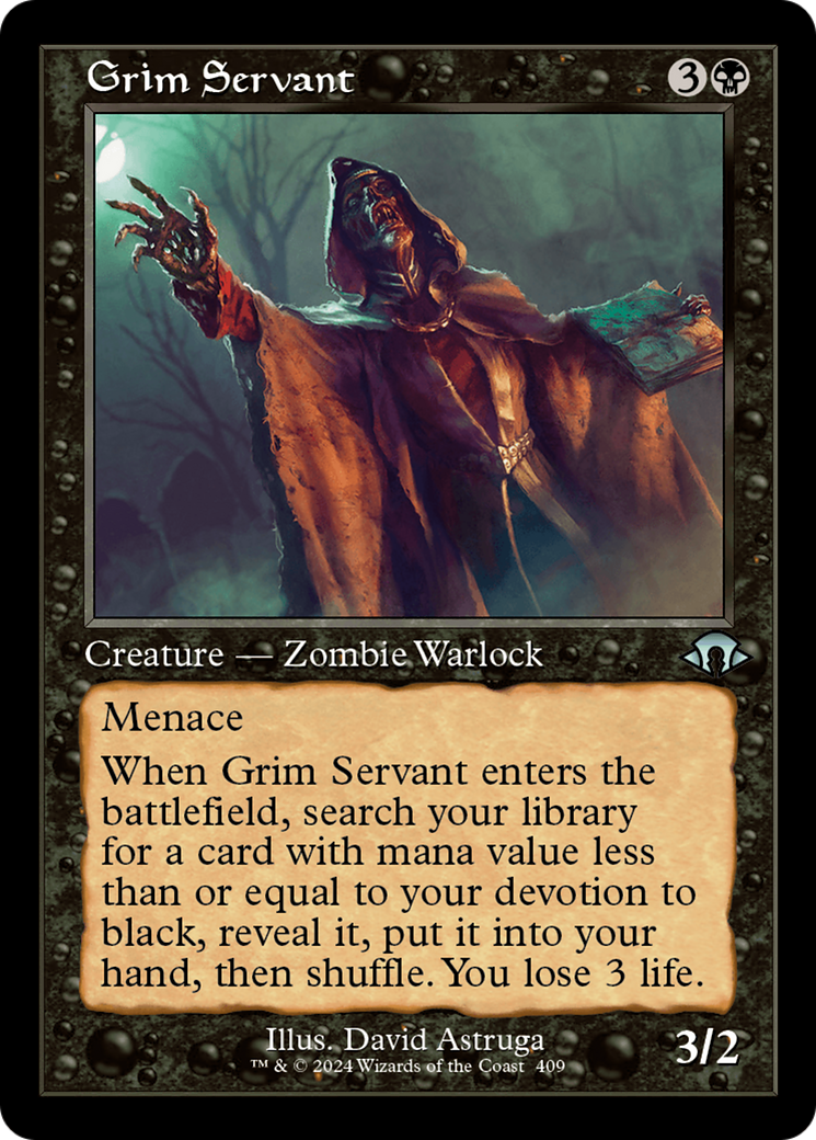 Grim Servant (Retro) [Modern Horizons 3] | Grognard Games