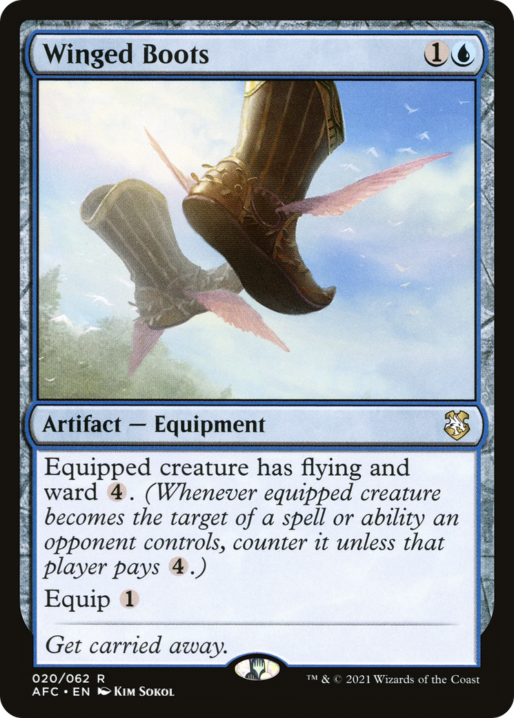 Winged Boots [Dungeons & Dragons: Adventures in the Forgotten Realms Commander] | Grognard Games