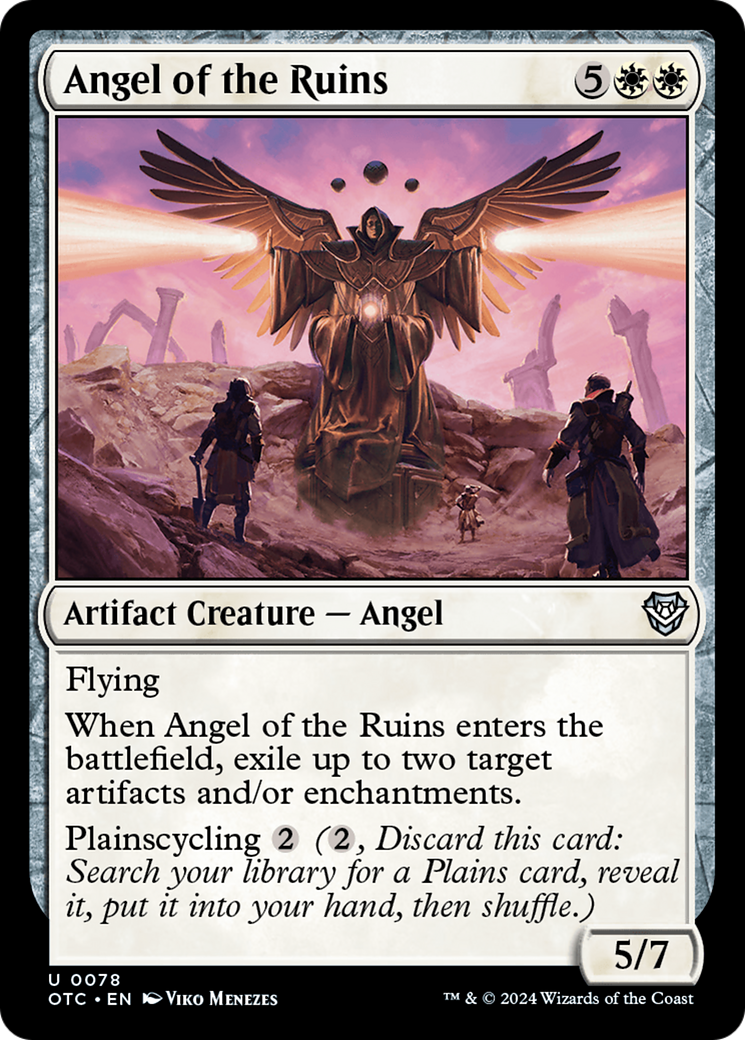 Angel of the Ruins [Outlaws of Thunder Junction Commander] | Grognard Games