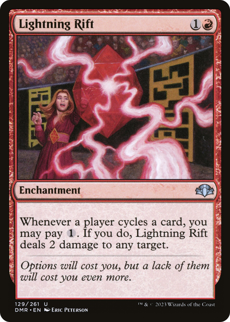 Lightning Rift [Dominaria Remastered] | Grognard Games