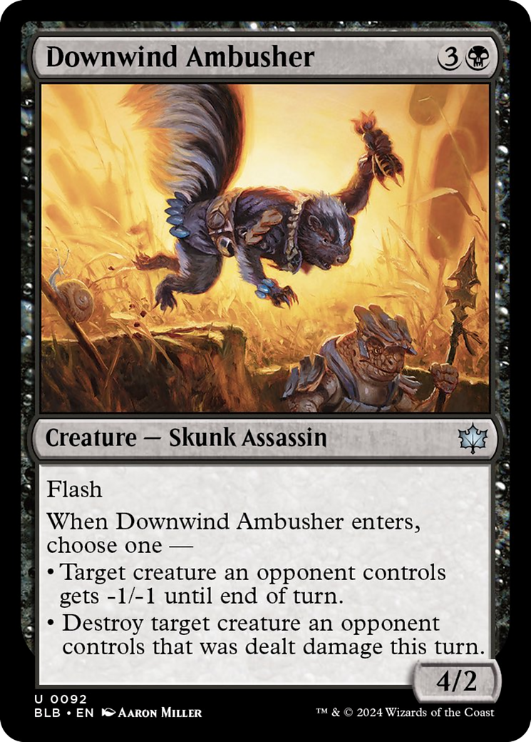 Downwind Ambusher [Bloomburrow] | Grognard Games