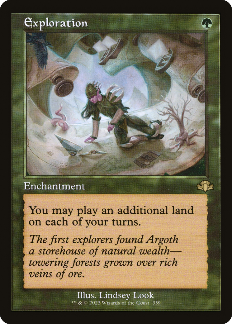 Exploration (Retro) [Dominaria Remastered] | Grognard Games