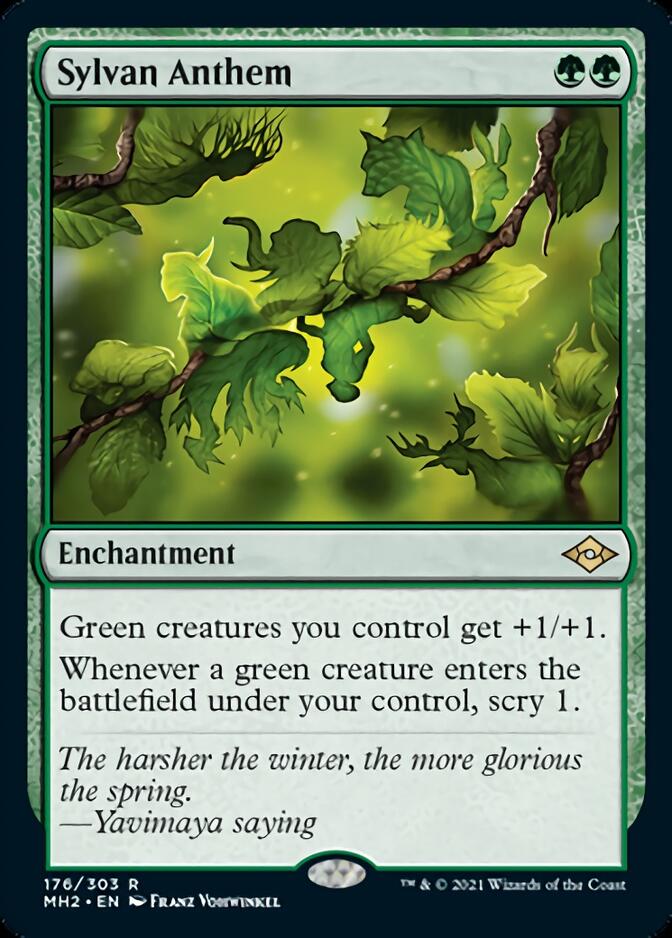 Sylvan Anthem [Modern Horizons 2] | Grognard Games