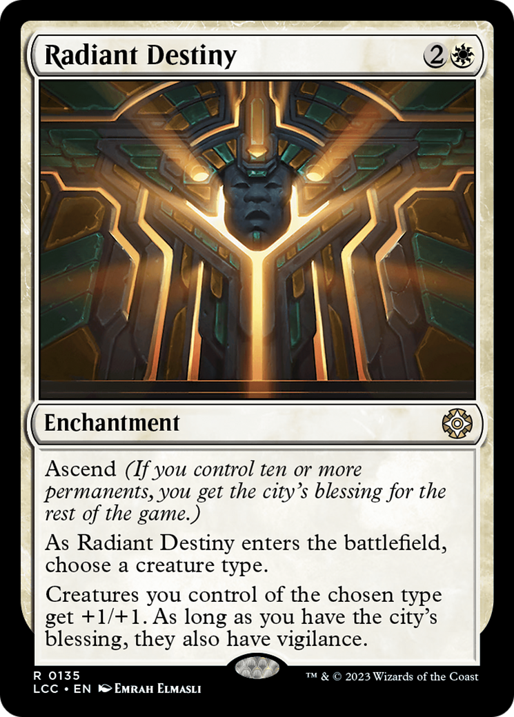 Radiant Destiny [The Lost Caverns of Ixalan Commander] | Grognard Games