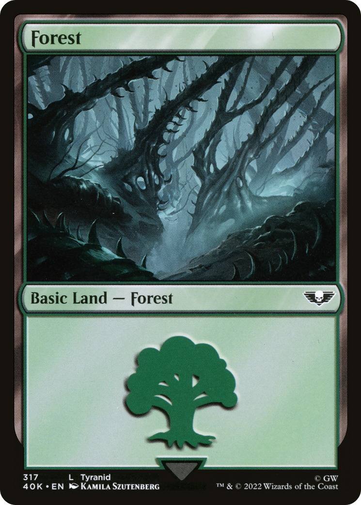 Forest (317) [Universes Beyond: Warhammer 40,000] | Grognard Games