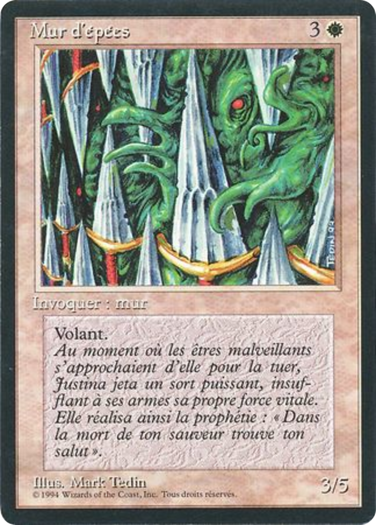Wall of Swords [Foreign Black Border] | Grognard Games