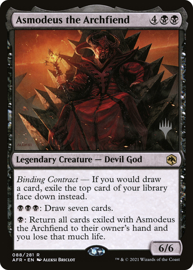 Asmodeus the Archfiend (Promo Pack) [Dungeons & Dragons: Adventures in the Forgotten Realms Promos] | Grognard Games