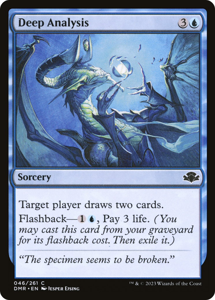 Deep Analysis [Dominaria Remastered] | Grognard Games