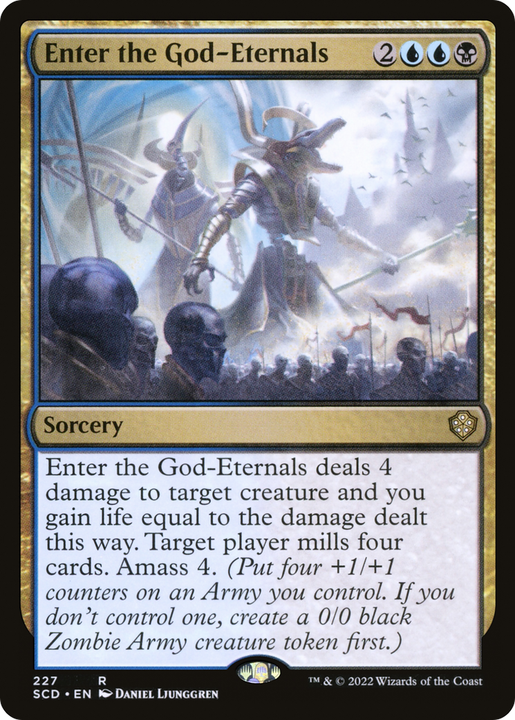 Enter the God-Eternals [Starter Commander Decks] | Grognard Games