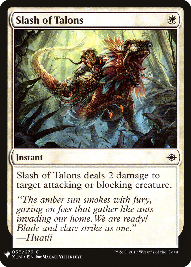 Slash of Talons [Mystery Booster] | Grognard Games