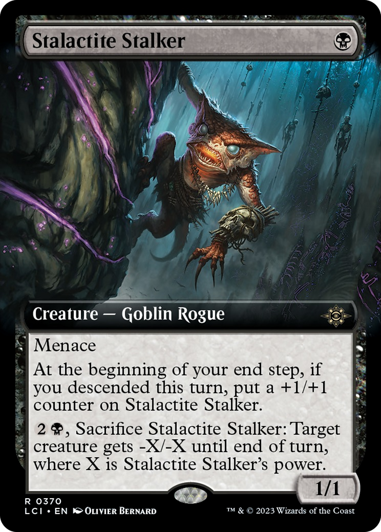 Stalactite Stalker (Extended Art) [The Lost Caverns of Ixalan] | Grognard Games