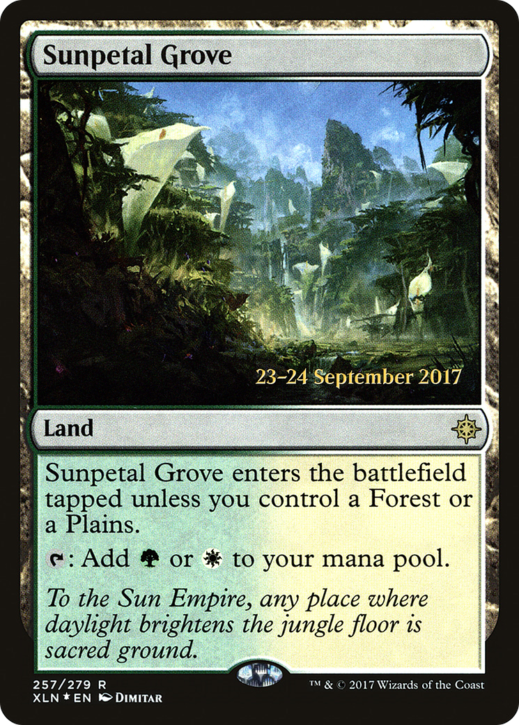 Sunpetal Grove  [Ixalan Prerelease Promos] | Grognard Games