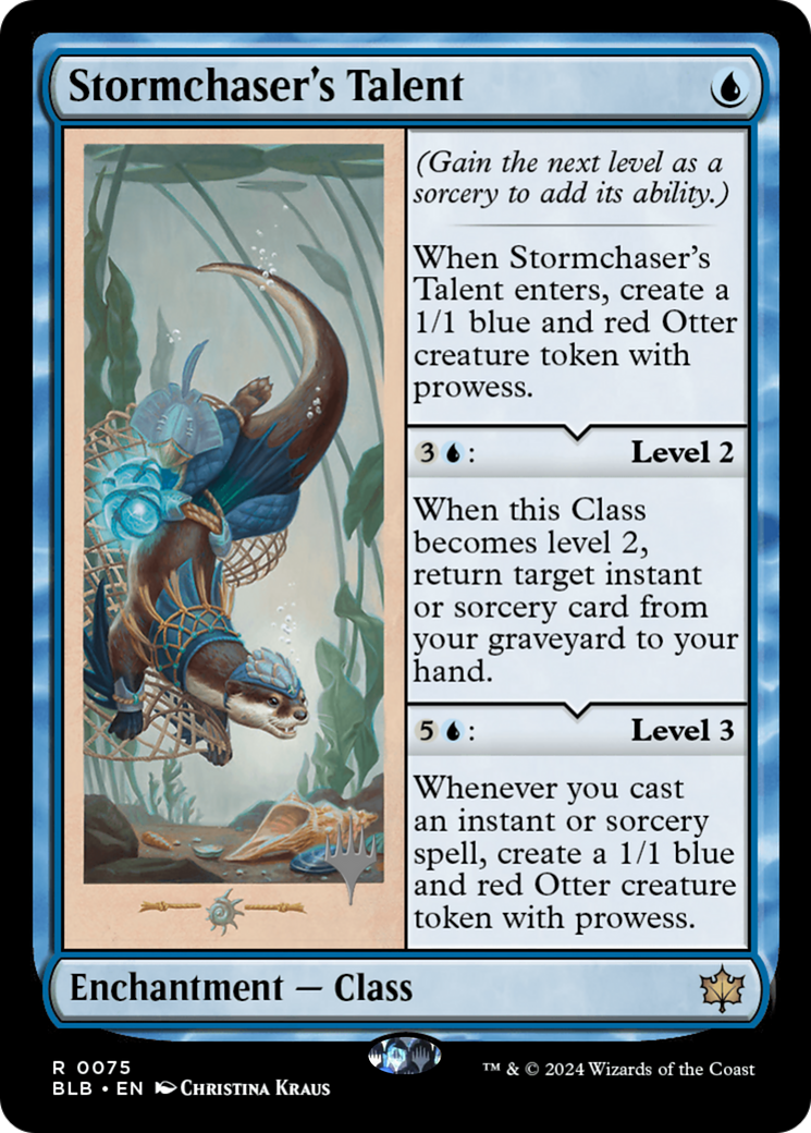 Stormchaser's Talent (Promo Pack) [Bloomburrow Promos] | Grognard Games