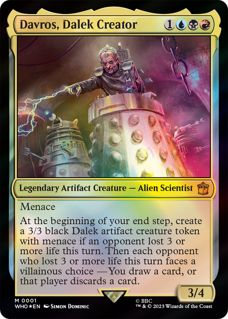 Davros, Dalek Creator [Doctor Who] | Grognard Games