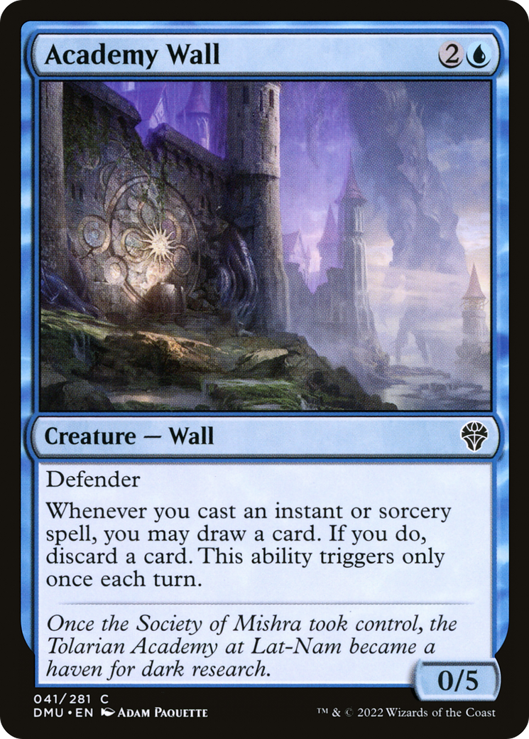 Academy Wall [Dominaria United] | Grognard Games
