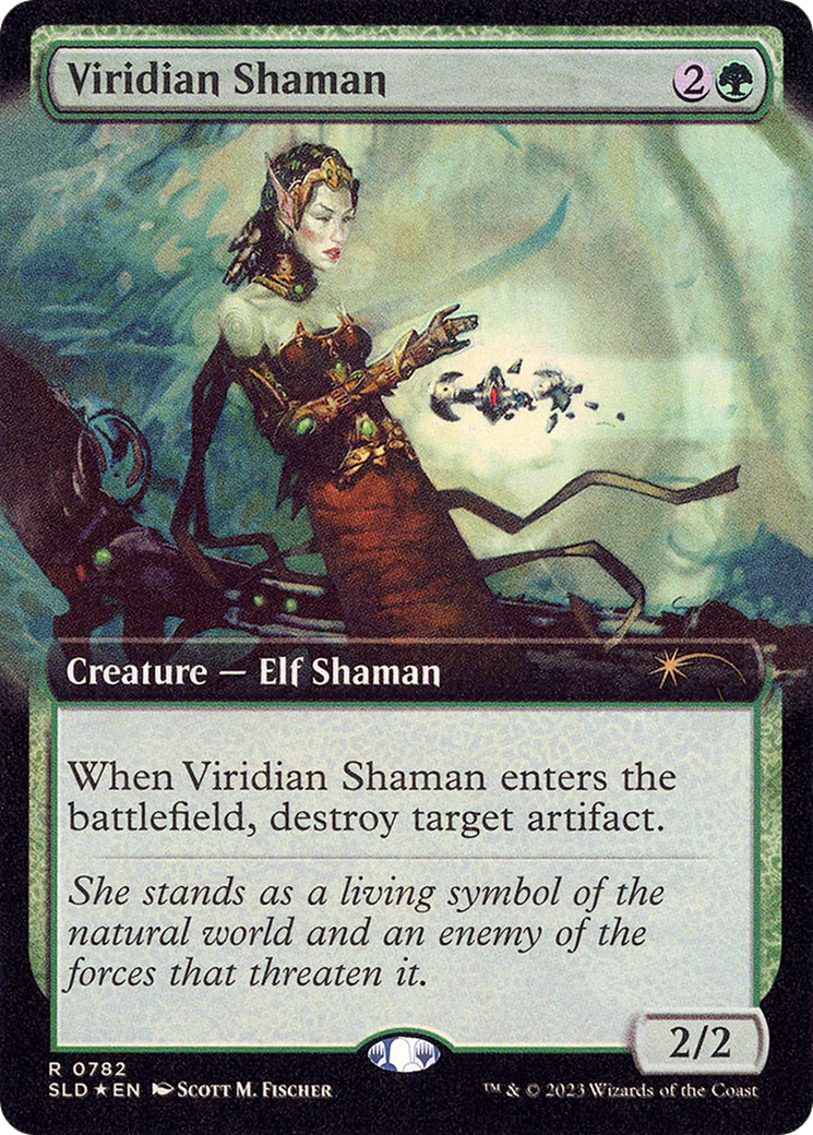 Viridian Shaman (Extended Art) [Secret Lair Drop Series] | Grognard Games