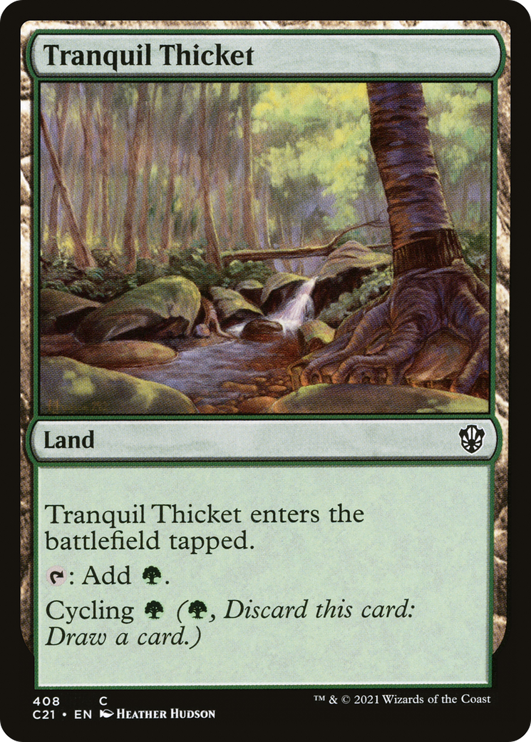 Tranquil Thicket [Commander 2021] | Grognard Games
