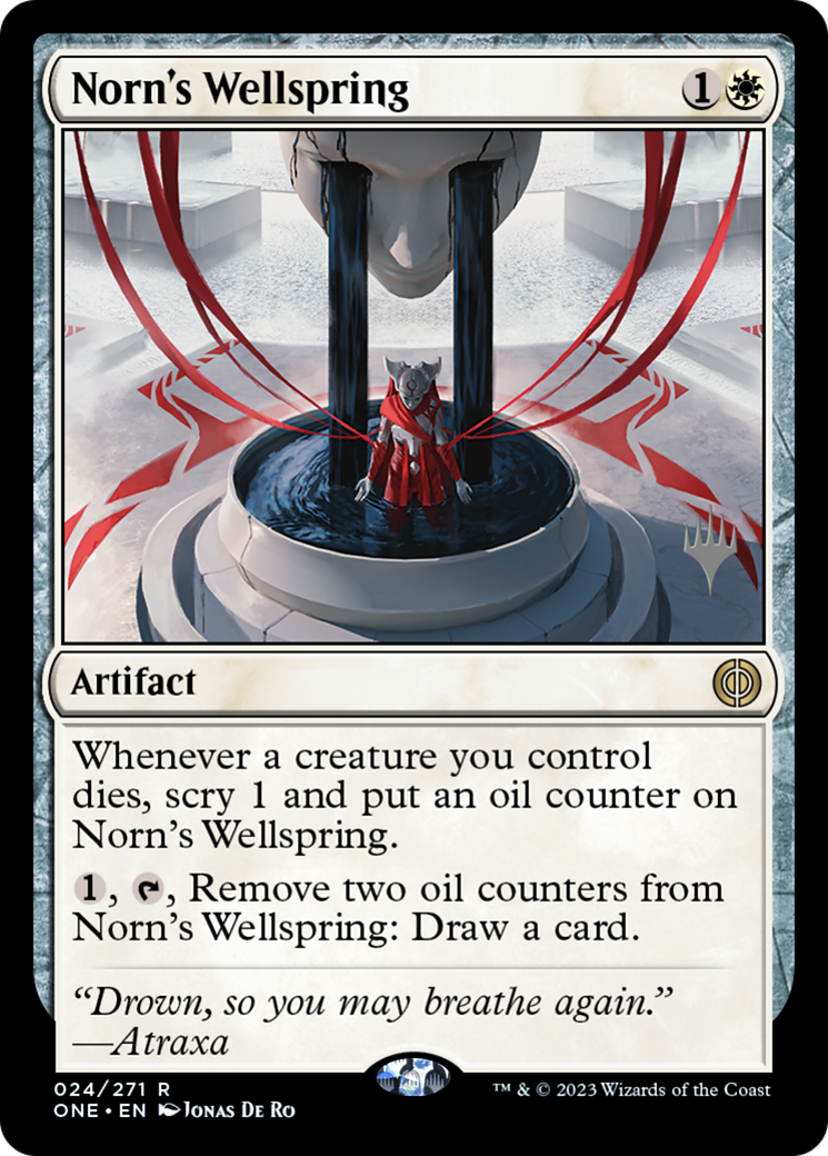 Norn's Wellspring (Promo Pack) [Phyrexia: All Will Be One Promos] | Grognard Games