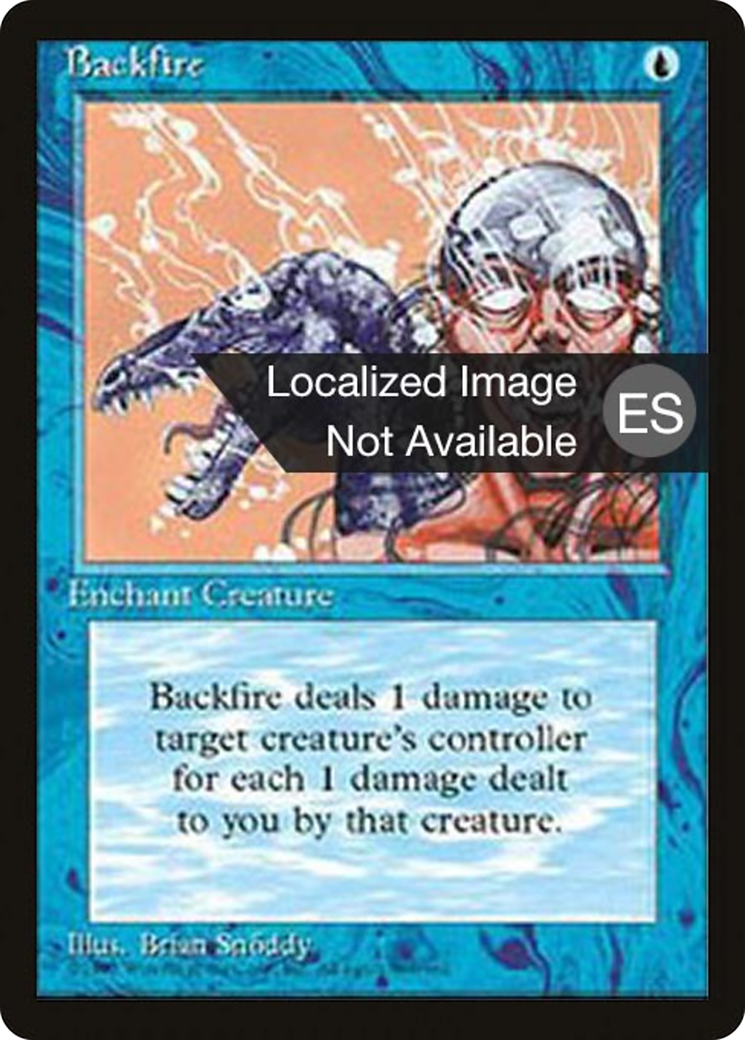 Backfire [Fourth Edition (Foreign Black Border)] | Grognard Games