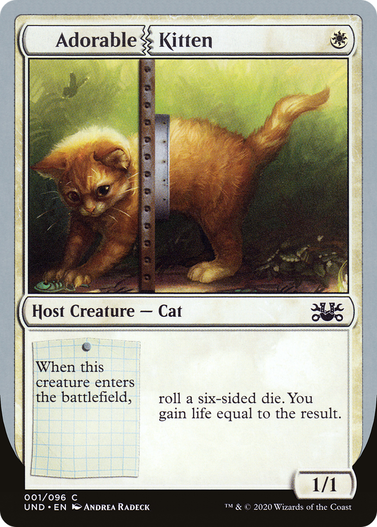 Adorable Kitten [Unsanctioned] | Grognard Games
