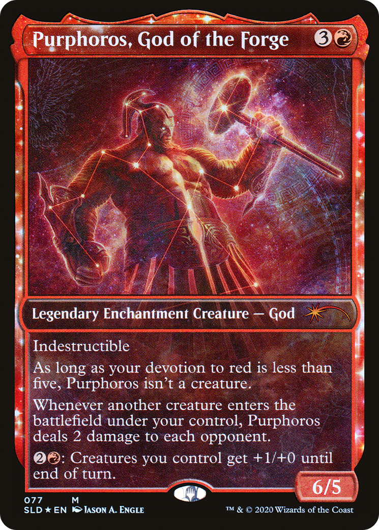 Purphoros, God of the Forge [Secret Lair Drop Series] | Grognard Games