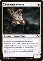 Lunarch Veteran // Luminous Phantom [Innistrad: Midnight Hunt] | Grognard Games