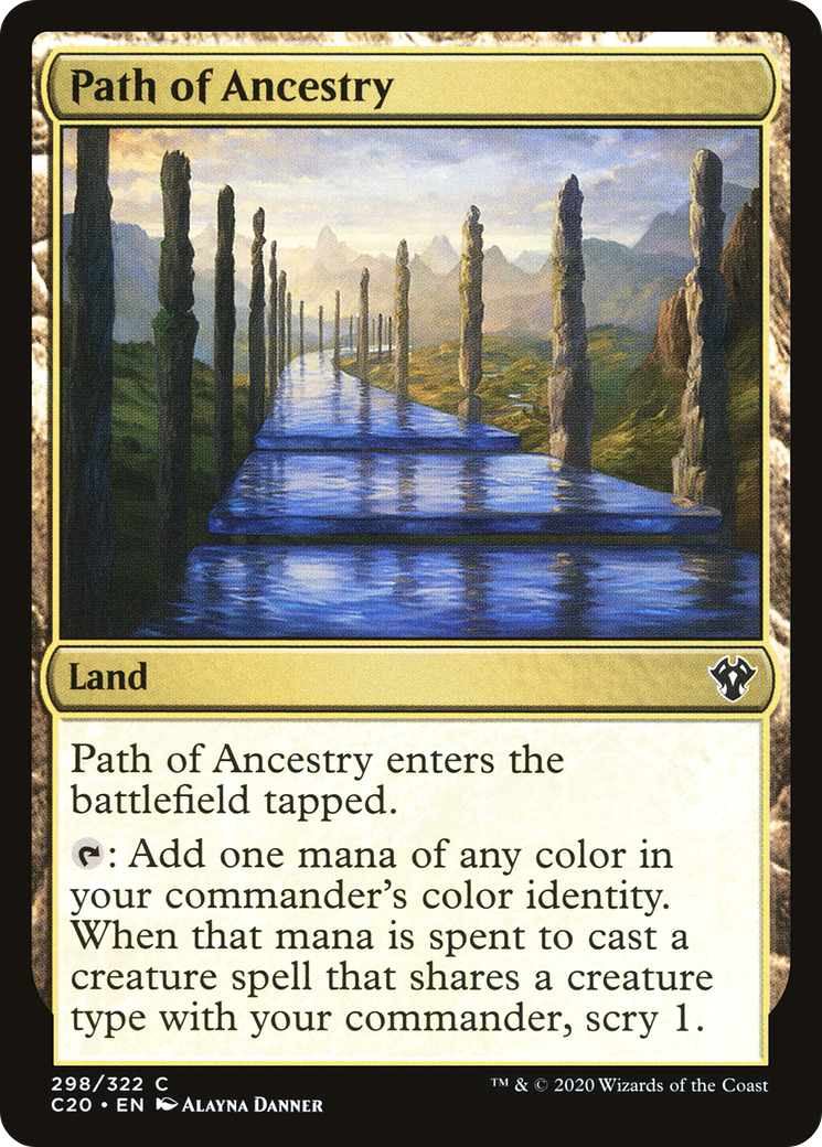 Path of Ancestry [Commander 2020] | Grognard Games
