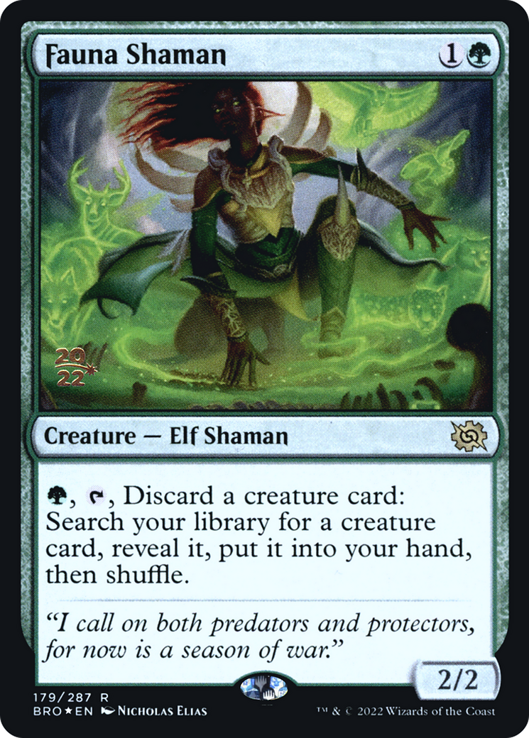 Fauna Shaman [The Brothers' War: Prerelease Promos] | Grognard Games