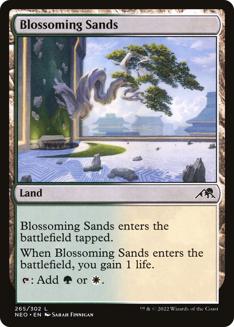 Blossoming Sands [Kamigawa: Neon Dynasty] | Grognard Games