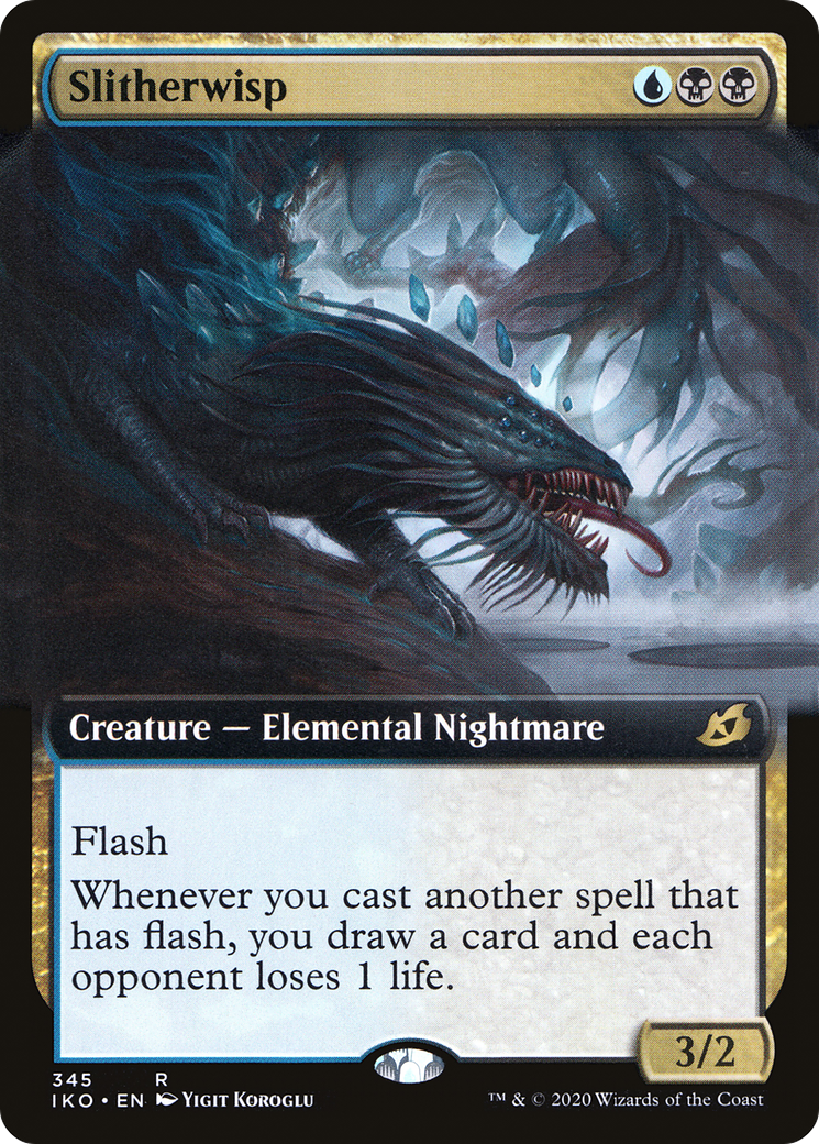 Slitherwisp (Extended Art) [Ikoria: Lair of Behemoths] | Grognard Games