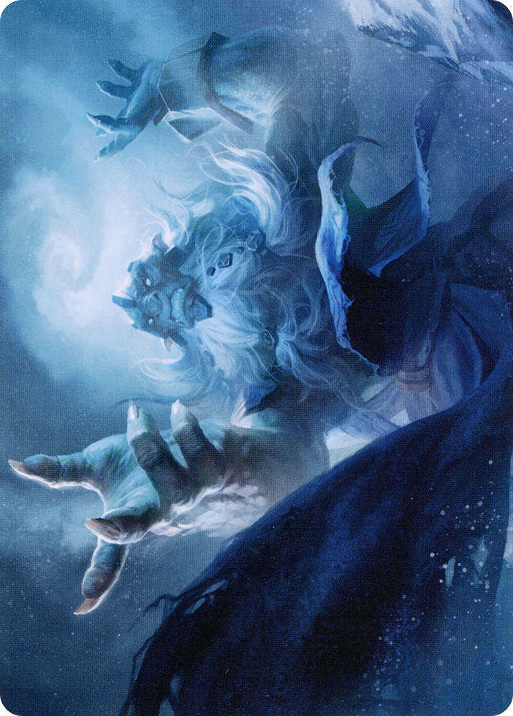 Cyclone Summoner Art Card (ASKHM-013) - Art Series: Kaldheim (Borderless) | Grognard Games