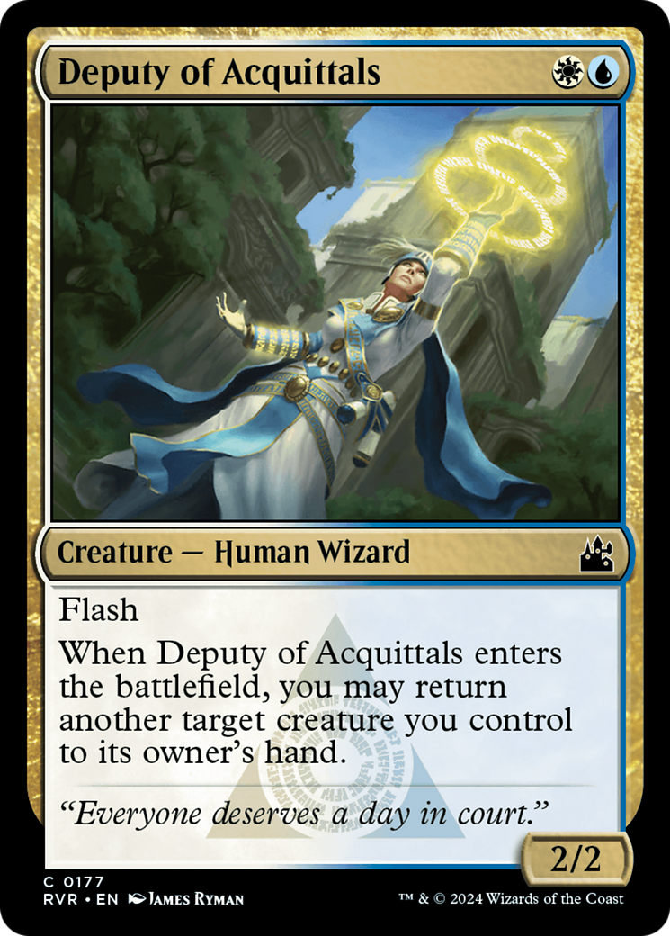 Deputy of Acquittals [Ravnica Remastered] | Grognard Games