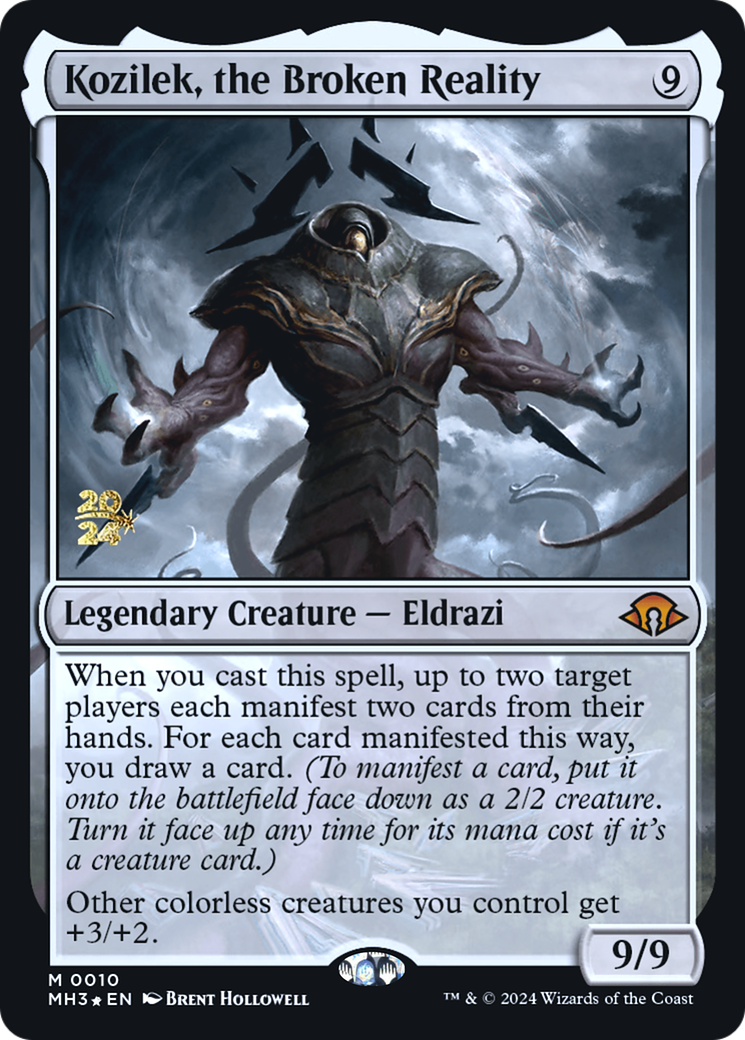Kozilek, the Broken Reality [Modern Horizons 3 Prerelease Promos] | Grognard Games