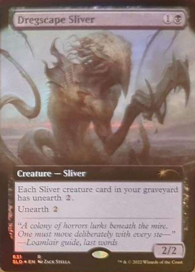 Dregscape Sliver (Extended Art) [Secret Lair Drop Promos] | Grognard Games