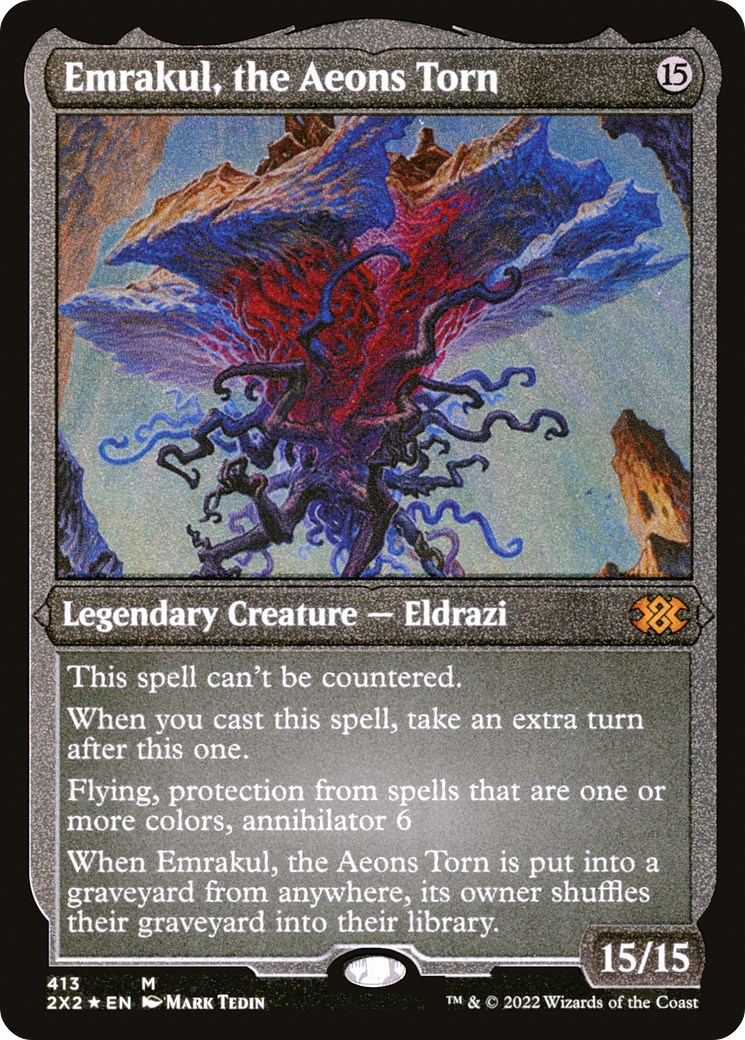 Emrakul, the Aeons Torn (Foil Etched) (2X2-413) - Double Masters 2022 Foil | Grognard Games
