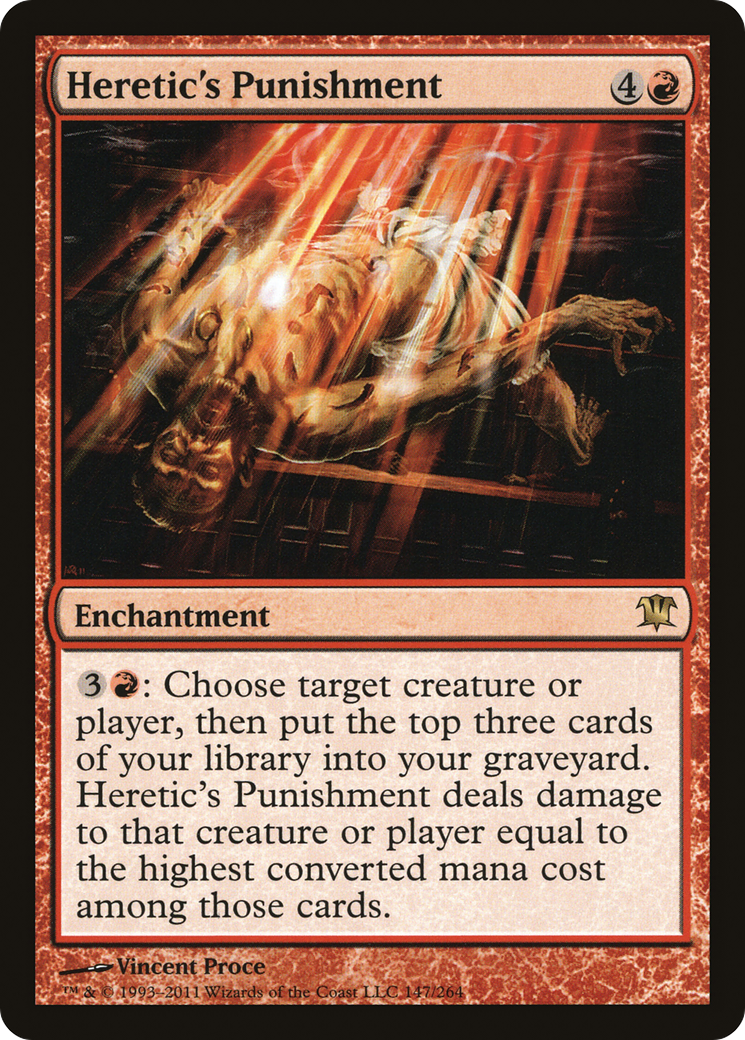 Heretic's Punishment [Innistrad] | Grognard Games