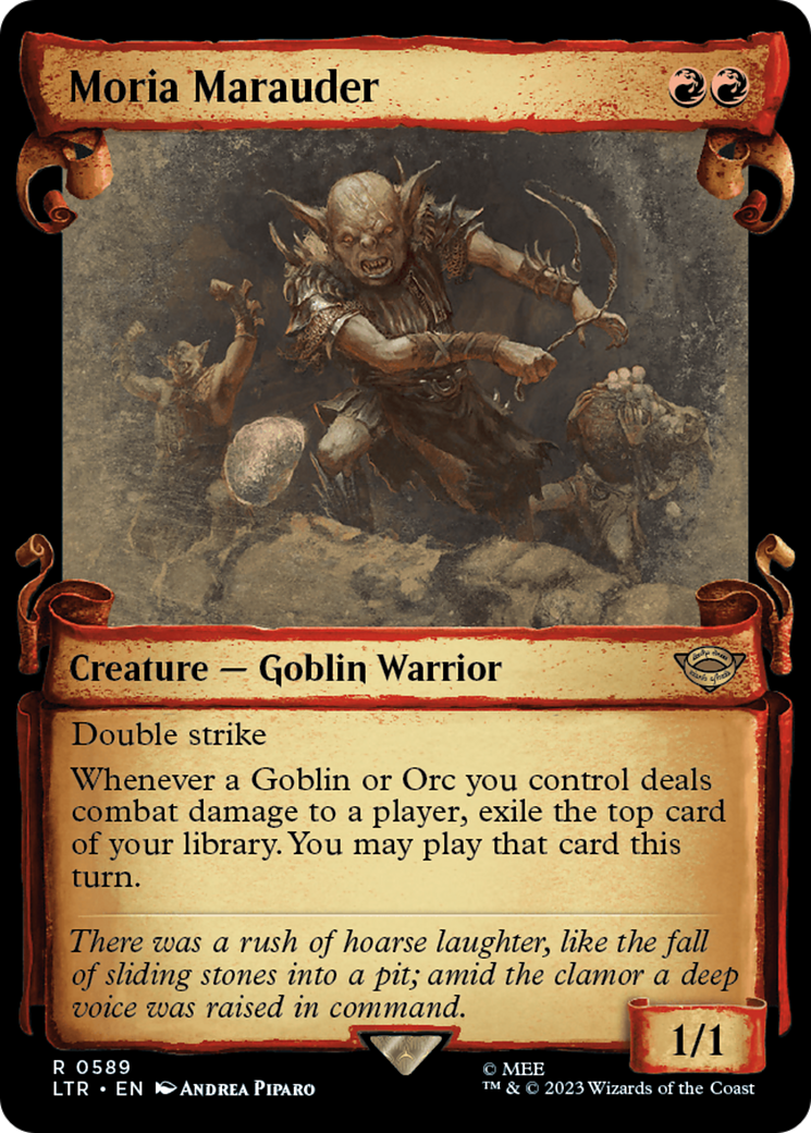 Moria Marauder [The Lord of the Rings: Tales of Middle-Earth Showcase Scrolls] | Grognard Games