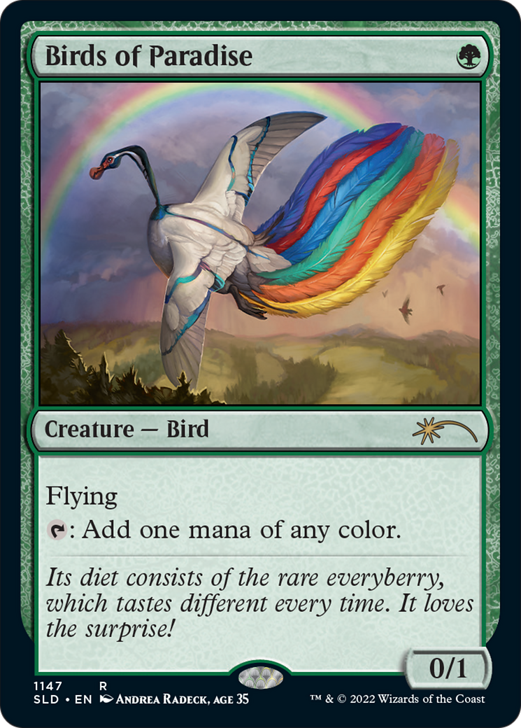 Birds of Paradise (1147) [Secret Lair Drop Series] | Grognard Games