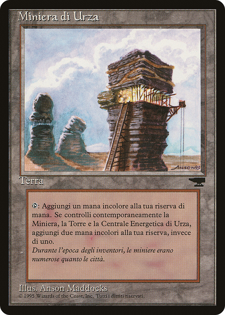 Urza's Mine (Clawed Sphere) (Italian) - "Miniera di Urza" [Rinascimento] | Grognard Games
