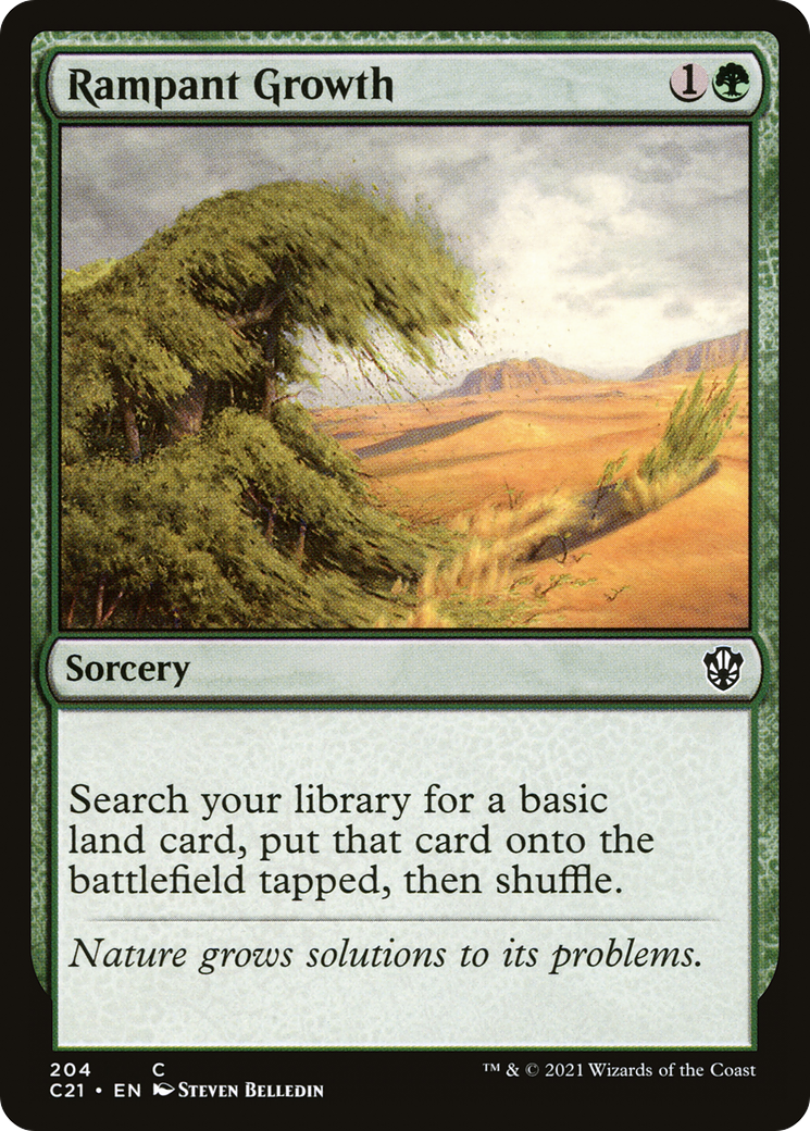 Rampant Growth [Commander 2021] | Grognard Games