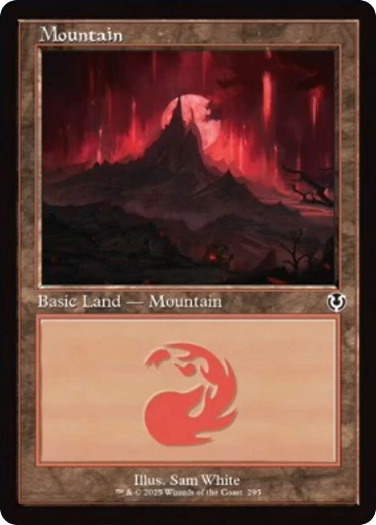 Mountain (295) (Retro Frame) [Innistrad Remastered] | Grognard Games